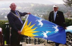 meirionnydd-flag-dolgellau-mayor